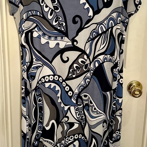 Chicos Travelers Maxi Dress, Size 2 - Picture 3 of 5